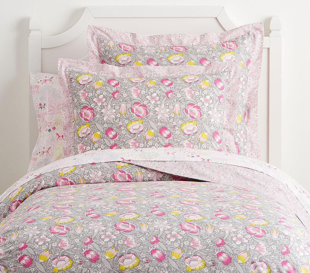 Liberty London Organic Garden Reversible Duvet Cover